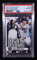 Shay Whitcomb 2025 Topps Update Rising Rookie Relics #RRRSW RC (PSA 10) at PristineAuction.com