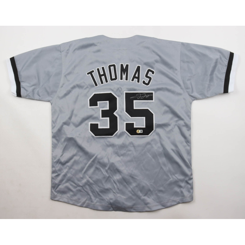 Frank Thomas Signed Jersey (Beckett) at PristineAuction.com