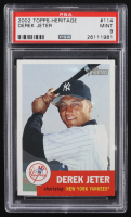 Derek Jeter 2002 Topps Heritage #114 (PSA 9) at PristineAuction.com