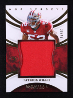 Patrick Willis 2025 Immaculate Collection Immaculate HOF Jerseys #12 #38/49 at PristineAuction.com