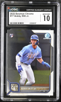 Bobby Witt Jr. 2022 Bowman Chrome #77 RC (CGC 10) at PristineAuction.com