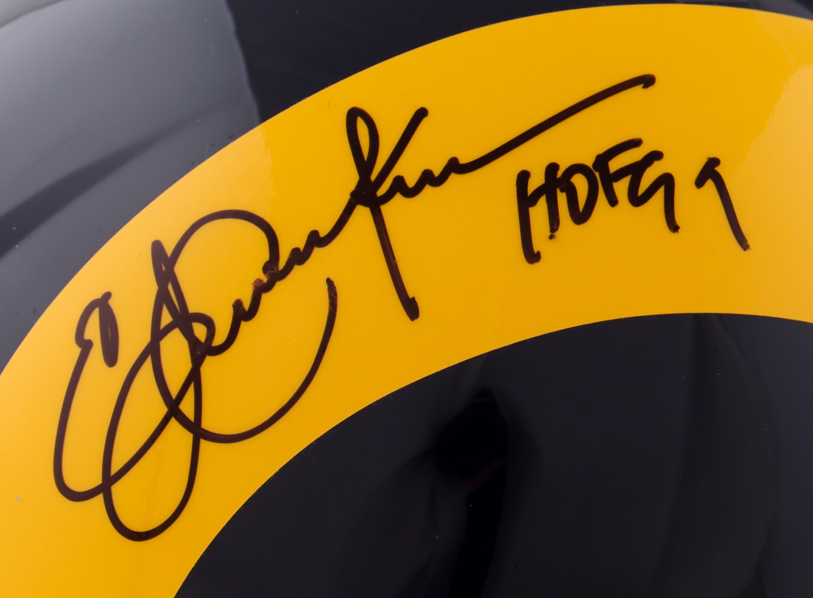 Eric Dickerson Signed Rams Full-Size Authentic Speed Helmet Inscribed "HOF 99" (Beckett) at PristineAuction.com Eric Dickerson Signed Rams Full-Size Authentic Speed Helmet Inscribed "HOF 99" (Beckett) at PristineAuction.com
