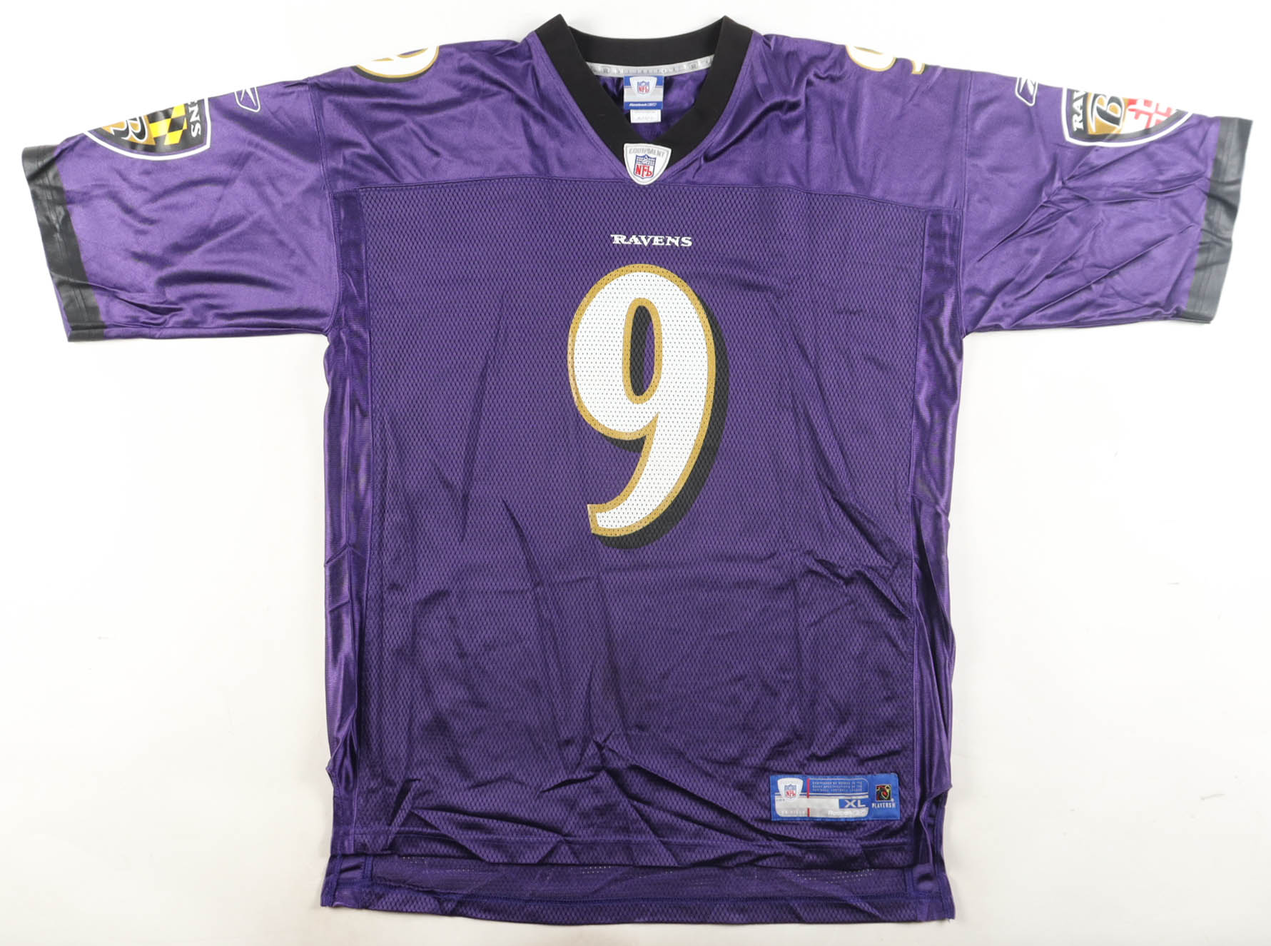 Steve McNair Signed Ravens Reebok Authentic Jersey (Beckett) at PristineAuction.com Steve McNair Signed Ravens Reebok Authentic Jersey (Beckett) at PristineAuction.com