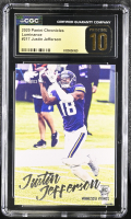 Justin Jefferson 2020 Panini Luminance CHRONICLES #217 RC (CGC 10 | Black Label) at PristineAuction.com