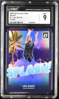 Luka Doncic 2024-25 Donruss Optic Splash! Purple #1 (CGC 9) at PristineAuction.com