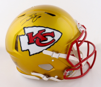 Dwayne Bowe Signed Chiefs Full-Size Authentic On-Field Flash Alternate Speed Helmet (JSA) at PristineAuction.com