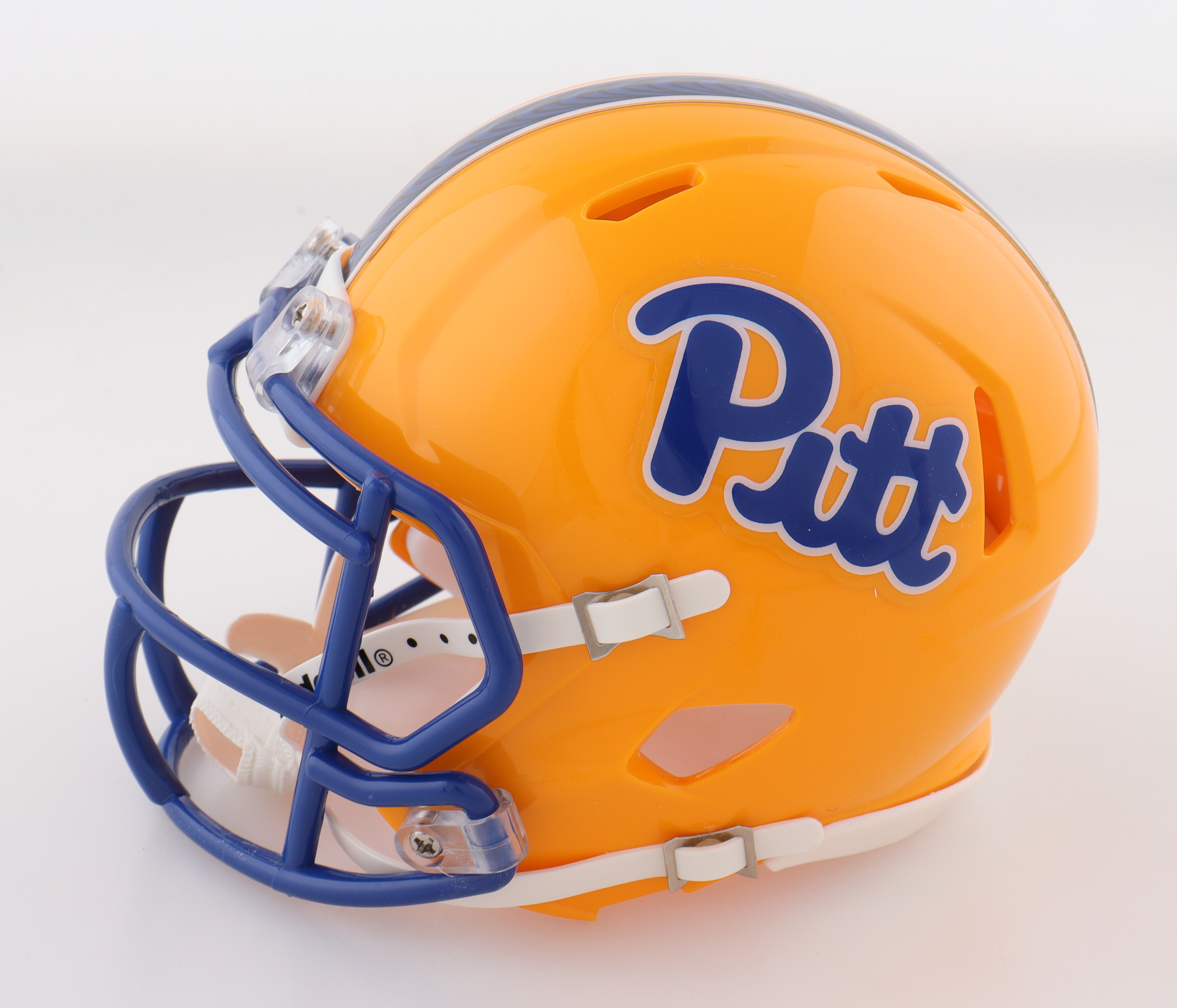 Aaron Donald Signed Pittsburgh Panthers Speed Mini Helmet (Beckett) at PristineAuction.com Aaron Donald Signed Pittsburgh Panthers Speed Mini Helmet (Beckett) at PristineAuction.com