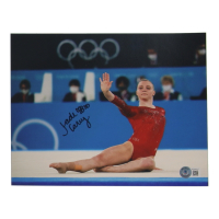 Jade Carey Signed Team USA 8x10 Photo Inscribed "[Olympics] 20" (Beckett) at PristineAuction.com