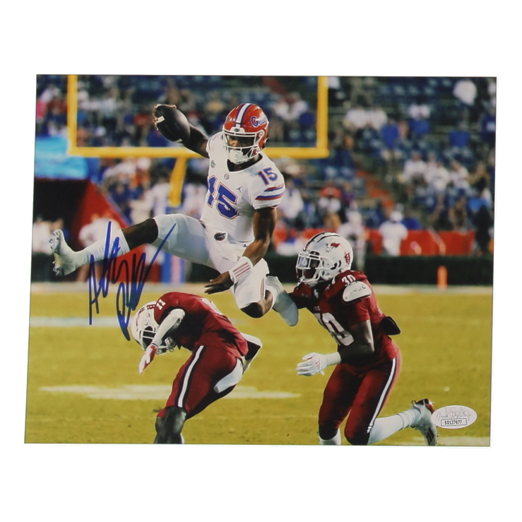 Anthony Richardson Signed Florida Gators 8x10 Photo (JSA) at PristineAuction.com Anthony Richardson Signed Florida Gators 8x10 Photo (JSA) at PristineAuction.com