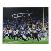 Justin Tucker Signed Ravens 8x10 Photo (JSA) at PristineAuction.com