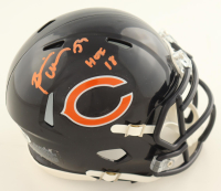 Brian Urlacher Signed Bears Speed Mini Helmet Inscribed "HOF 18" (JSA) at PristineAuction.com