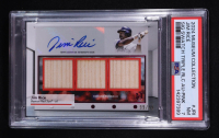 Jim Rice 2024 Topps Museum Collection Signature Swatches Triple Relic Autographs Pink #SWTRAJRI #99/99 (PSA 7) at PristineAuction.com