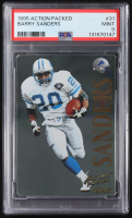 Barry Sanders 1995 Action Packed #31 (PSA 9) at PristineAuction.com