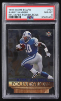 Barry Sanders 1997 Score Board NFL Experience Foundations #F21 (PSA 8) at PristineAuction.com