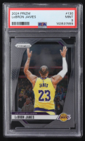 LeBron James 2024-25 Panini Prizm #130 (PSA 9) at PristineAuction.com