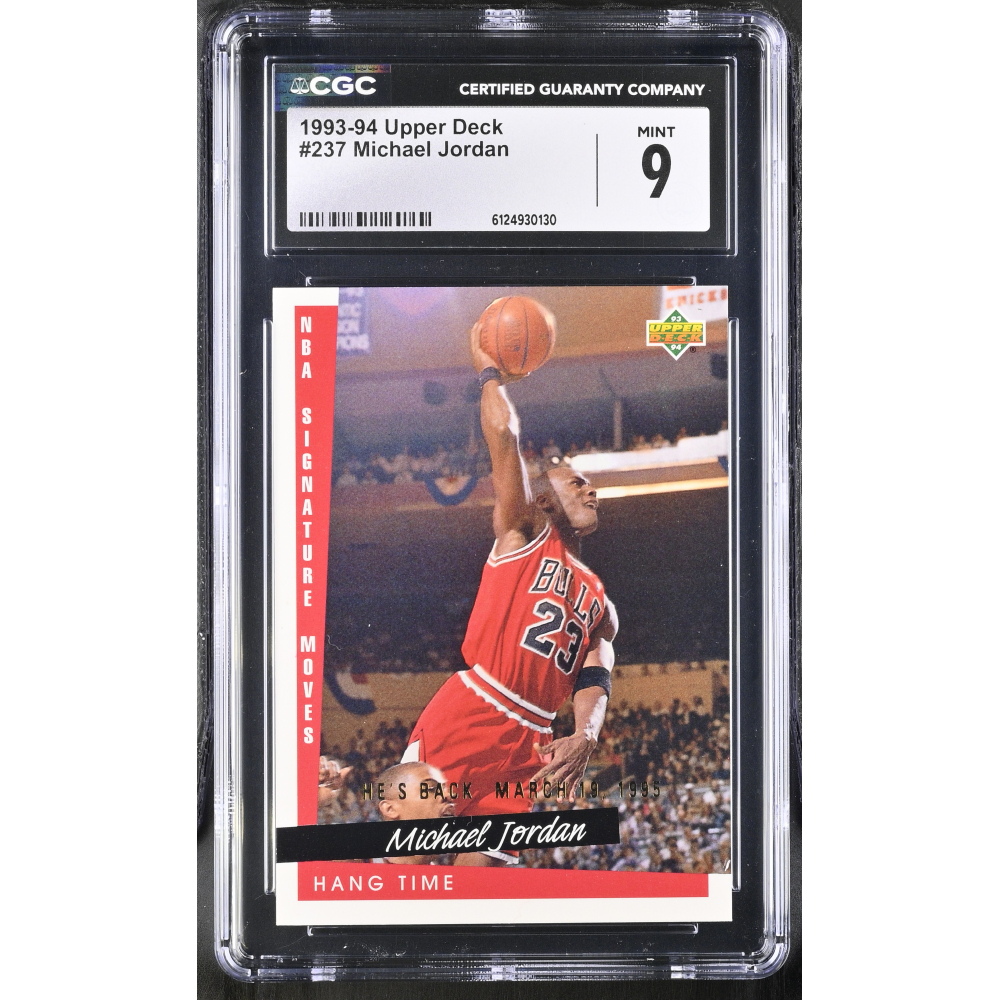 Michael Jordan 1993-94 Upper Deck SM #237 (CGC 9) at PristineAuction.com