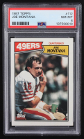 Joe Montana 1987 Topps #112 (PSA 8) at PristineAuction.com