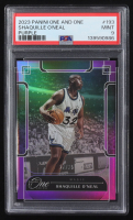 Shaquille O'Neal 2023-24 Panini One and One Purple #193 #17/25 (PSA 9) at PristineAuction.com