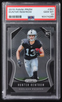 Hunter Renfrow 2019 Panini Prizm #357 RC (PSA 10) at PristineAuction.com