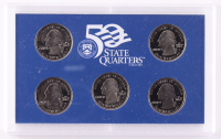 1999 United States Mint State Quarter Proof Set with (5) Coins at PristineAuction.com