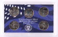 2006 United States Mint State Quarter Proof Set with (5) Coins at PristineAuction.com