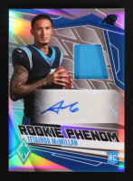 Tetairoa McMillan 2025 Panini Phoenix Rookie Phenoms Jersey Autographs Silver #5 #038/149 RC at PristineAuction.com