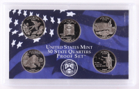 2008 United States Mint State Quarter Proof Set with (5) Coins at PristineAuction.com