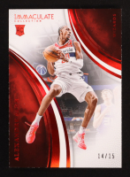 Alexandre Sarr 2024-25 Immaculate Collection Red #88 #14/15 RC at PristineAuction.com