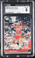 Michael Jordan 1992-93 Upper Deck GF #488 (CGC 8) at PristineAuction.com