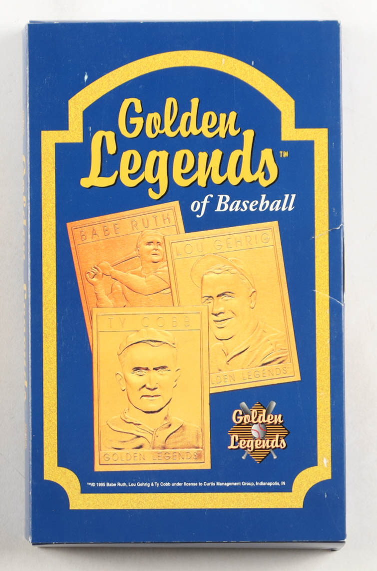 Lou Gehrig LE Full Boxed Set Golden Legends of Baseball 22Kt Gold Card at PristineAuction.com Lou Gehrig LE Full Boxed Set Golden Legends of Baseball 22Kt Gold Card at PristineAuction.com