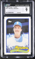 Randy Johnson 1989 Topps Traded #57T (CGC 9) at PristineAuction.com