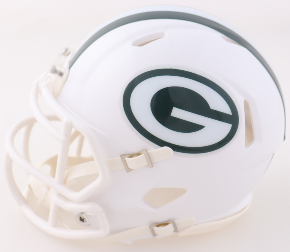 Ahman Green Signed Packers Speed Mini Helmet Inscribed "Bears Still Suck!!" (JSA) at PristineAuction.com Ahman Green Signed Packers Speed Mini Helmet Inscribed "Bears Still Suck!!" (JSA) at PristineAuction.com