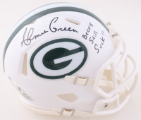 Ahman Green Signed Packers Speed Mini Helmet Inscribed "Bears Still Suck!!" (JSA) at PristineAuction.com