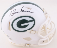 Ahman Green Signed Packers Speed Mini Helmet (JSA) at PristineAuction.com