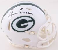 Ahman Green Signed Packers Speed Mini Helmet (JSA) at PristineAuction.com
