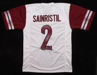 Mike Sainristil Signed Jersey (Beckett) at PristineAuction.com