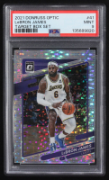 LeBron James 2021-22 Donruss Optic Target Box Set #41 (PSA 9) at PristineAuction.com