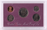 1989 United States Mint Proof Set with (5) Coins at PristineAuction.com