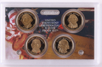 2007 United States Mint Presidential $1 Coin Proof Set with (4) Coins at PristineAuction.com
