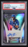 Matt Shaw 2025 Panini Prizm Throwback Signatures #2 RC (PSA 8) at PristineAuction.com