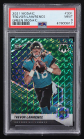 Trevor Lawrence 2021 Panini Mosaic Mosaic Green #301 RC (PSA 9) at PristineAuction.com