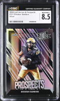 Shedeur Sanders 2024 Leaf Heroes and Prospects Silver #121 #173/199 RC (CGC 8.5) at PristineAuction.com