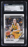 Caitlin Clark 2024 Panini Caitlin Clark Collection Donruss #4 RC (CGC 10) at PristineAuction.com