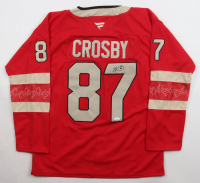 Sidney Crosby Signed Team Canada 4 Nations Fanatics Authentic Jersey with Captain's Patch (JSA) at PristineAuction.com