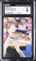 Ken Griffey Jr. 1994 Fleer Golden Moments #4 (CGC 8) at PristineAuction.com