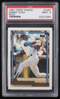 Sammy Sosa 1992 Topps Traded Gold #109T (PSA 9) at PristineAuction.com