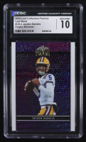 Jayden Daniels 2024 Leaf Collective Promo Leaf Shimmer Purple #LB3 RC #83/199 (CGC 10) at PristineAuction.com