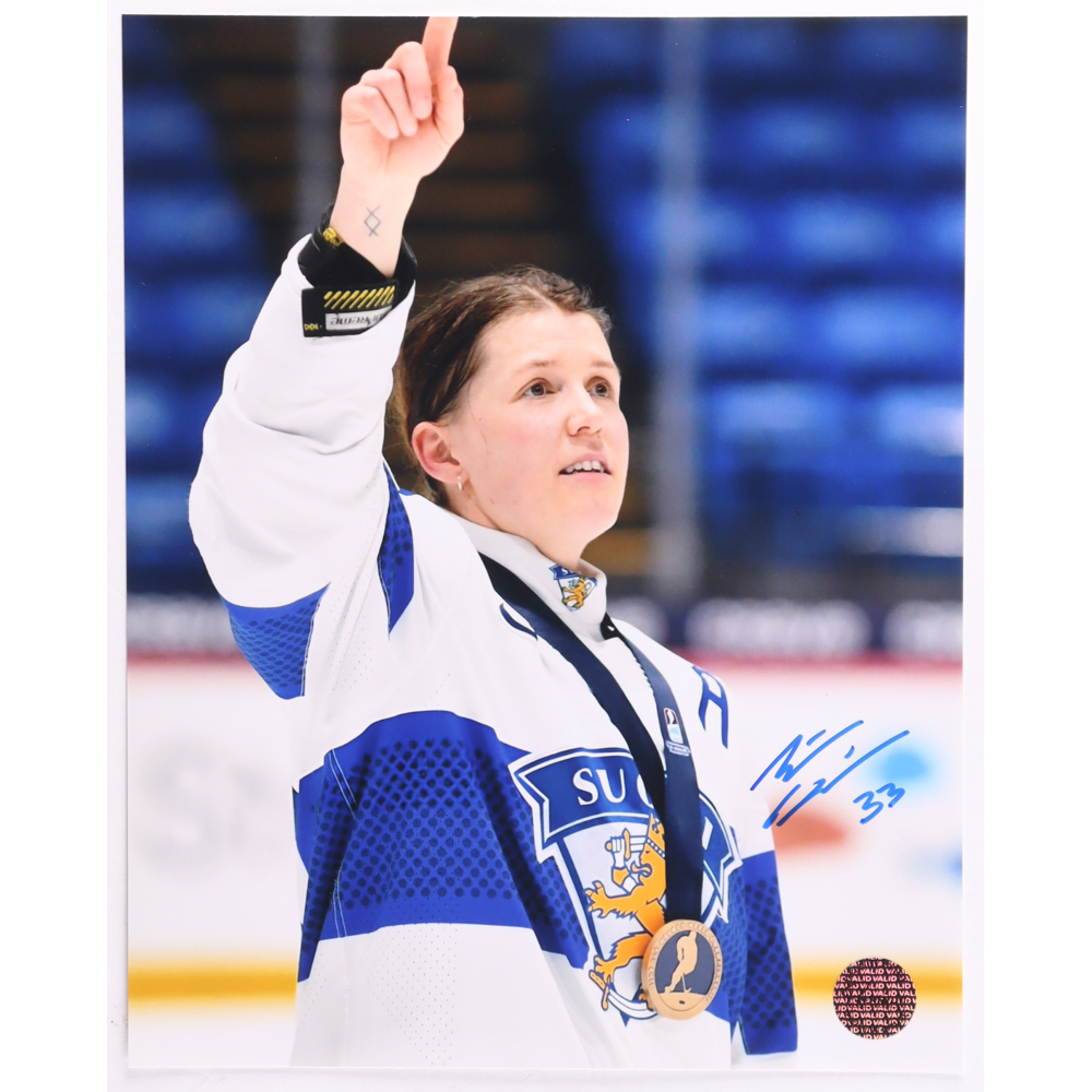 Michelle Karvinen Signed Finland 8x10 Photo (Premium Autographs) at PristineAuction.com