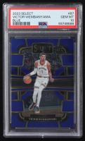 Victor Wembanyama 2023-24 Select Blue #87 RC (PSA 10) at PristineAuction.com
