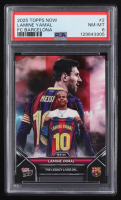 Lamine Yamal 2025 FC Barcelona Topps Now #2 (PSA 8) at PristineAuction.com